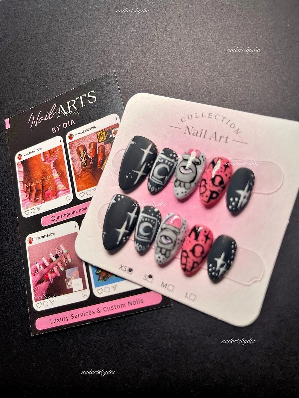 Nail Arts by Dia Custom Press-On Nails